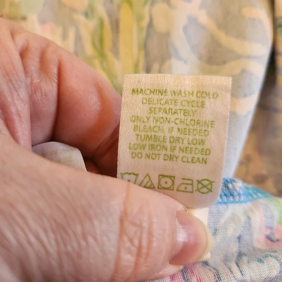 Lilly Pulitzer Treena Racerback Tank Maxi Dress in All Together Now Size Medium - Picture 7 of 7